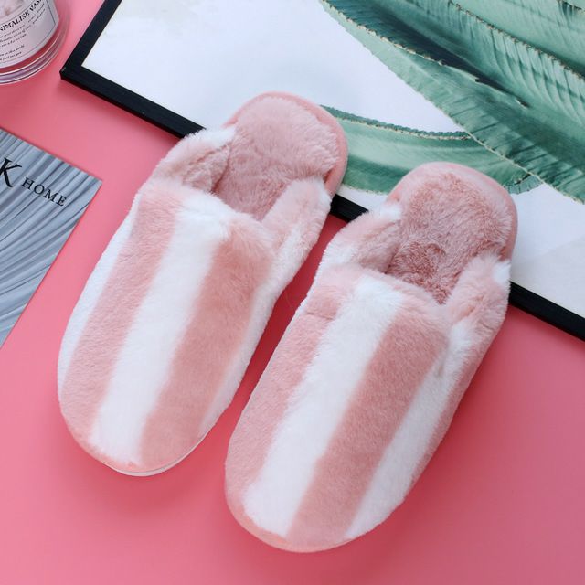 home-slippers-พื้นนิ่มใส่สบาย-รองเท้าคอตตอน