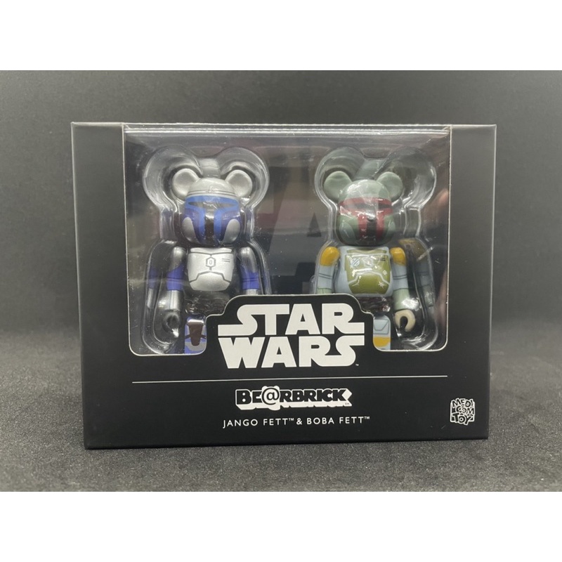 ของแท้-berbrick-star-wars-2pack-jango-fett-amp-boba-fett-bearbrick