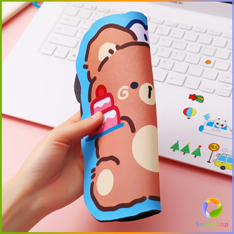 smileshop-แผ่นรองเมาส์ลายการ์ตูน-น่ารัก-อุปกรณ์คอมพิวเตอร์-cartoon-mouse-pad