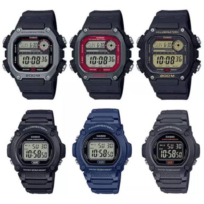 ภาพหน้าปกสินค้าCASIO รุ่น DW-291H-1AVDF/ DW-291H-1B/ DW-291H-9AVDF/ DW-219H-1/ DW-219H-2/ DW-219H-8