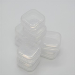 10 pcs/lot spuare ear pads case plastic Carry Storage Box