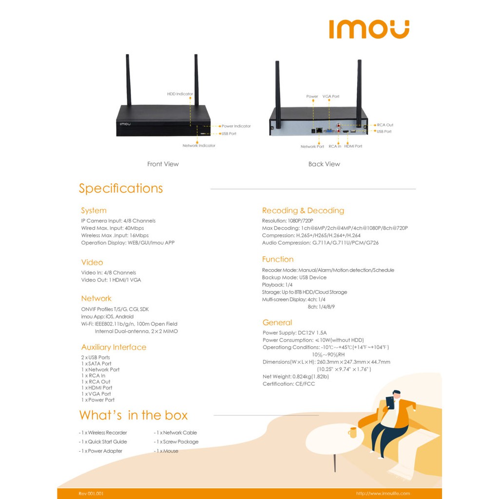 imou-ชุดกล้องวงจรปิดไร้สาย8ตัว-2ล้านพิกเซล-รุ่น-ipc-f22p-สามารถฟังเสียงได้-ภาพคมชัดติดตั้งง่าย-พร้อมอุปกรณ์การติดตั้ง