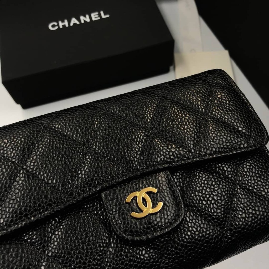 chanel-chanelwalletmedium-3flap-grade-vip-size-15-5cm-อุปกรณ์-full-box-set