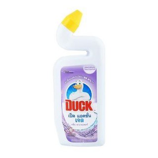 ﻿Duck น้ำยาล้างห้องน้ำ น้ำยาขจัดคราบโถสุขภัณฑ์ เป็ด แอคชั่น เจล กลิ่น ลาเวนเดอร์ 500 มล.