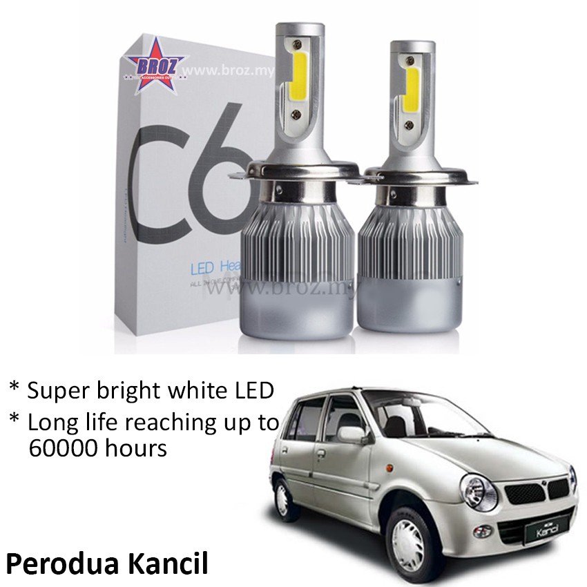 perodua-kancil-ไฟหน้า-c6-led-ไฟหน้ารถ