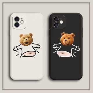 เคสโทรศัพท์มือถือแบบนิ่ม ลายหมีตลก สําหรับ Vivo Y75 5G T1X Y21T Y21 Y12 Y15 Y12A Y21A Y01 Y01A Y12S Y20 Y20S G Y20I Y19 Y50 Y30 Y30I Y33T Y91 Y91i y95 Y21S Y33S Y15A Y15s Y17 Y31 Y51 Y53S