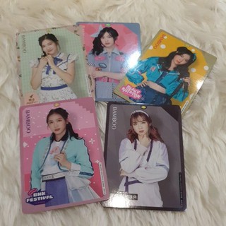 แยกใบ bnk48 premium card collection Bamboo Normal