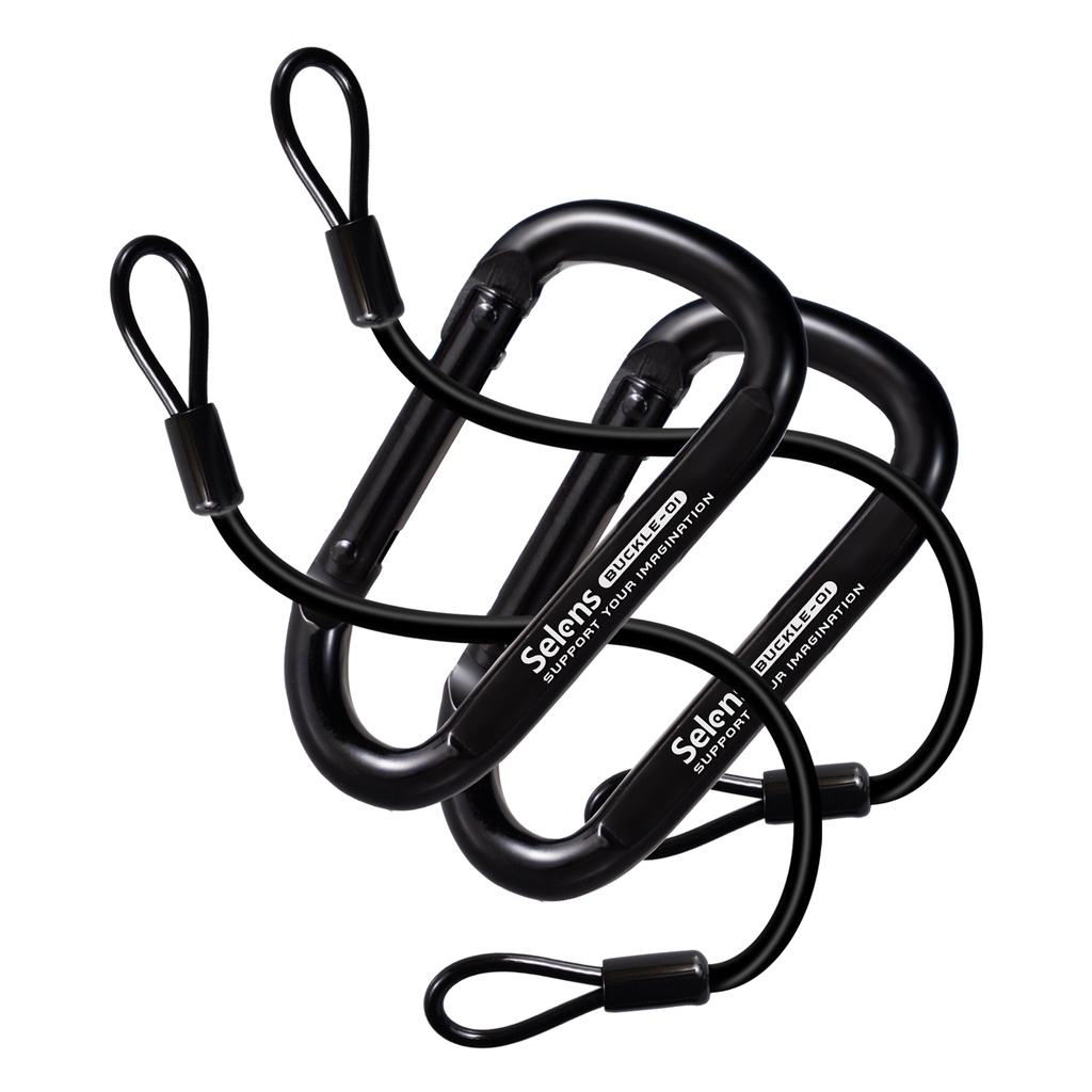 ภาพหน้าปกสินค้าSELENS สายเชือกคล้องเอวสําหรับ Limbing With Wire Counterweight ตะขอล็อค