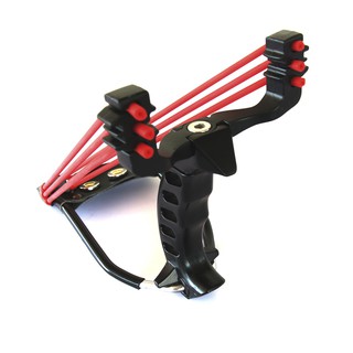 ภาพหน้าปกสินค้าPowerful Archery Slingshot With Rubber Bands Folding Wrist Slingshot Outdoor Black Shooting Steel Balls Tools ที่เกี่ยวข้อง