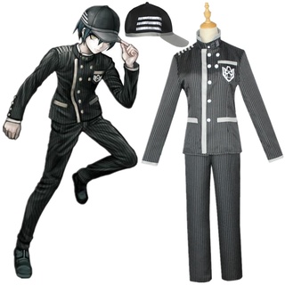 ชุดเครื่องแต่งกายคอสเพลย์ Game Danganronpa Saihara Shuichi อุปกรณ์ประกอบฉาก