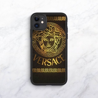 เคสโทรศัพท์มือถือ ป้องกันกระแทก ลาย VERSACE สําหรับ IPhone 14 Plus 13 Pro Max 12 Mini XS Max