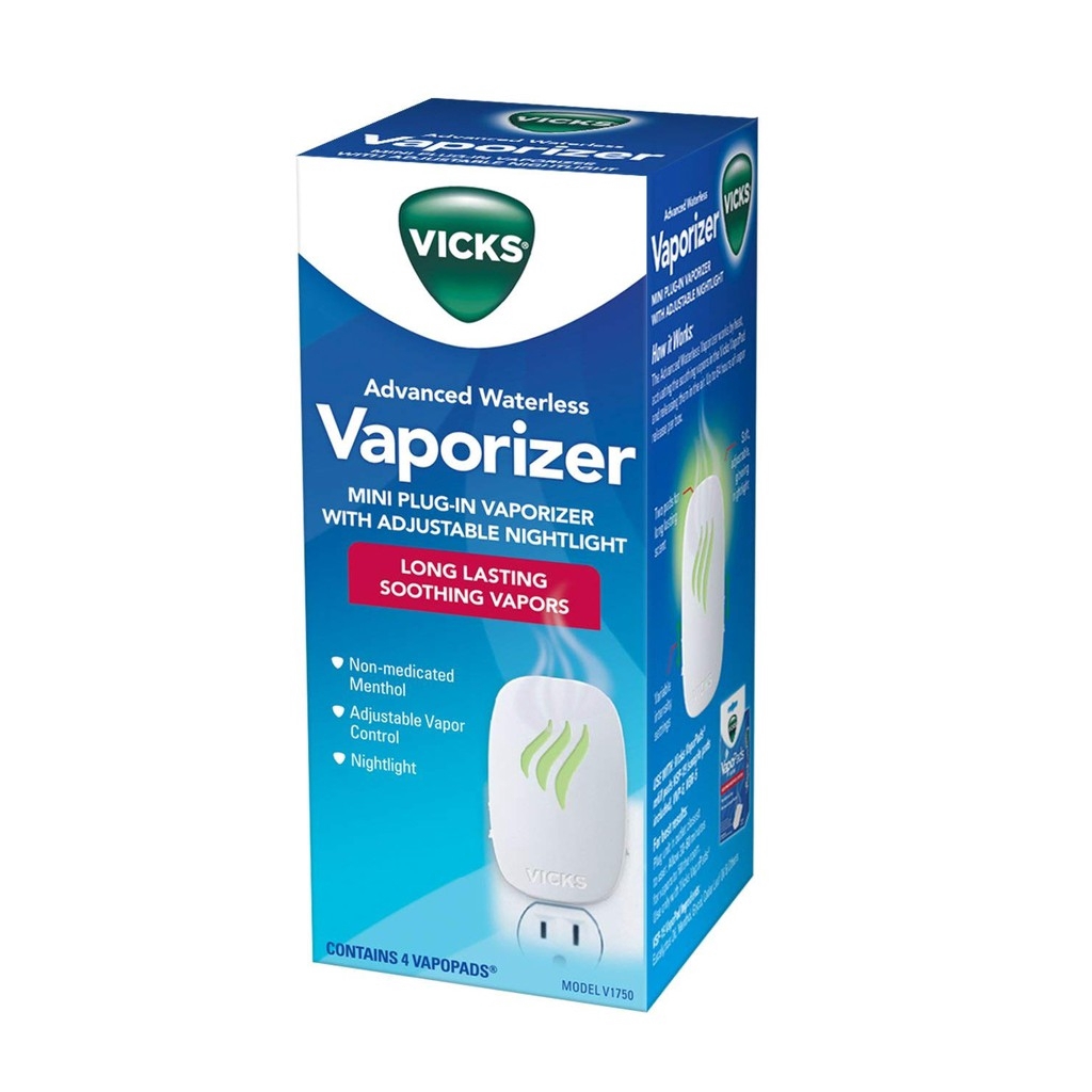 เครื่องทำไอระเหย Vicks Waterless Vaporizer (USA) Shopee Thailand