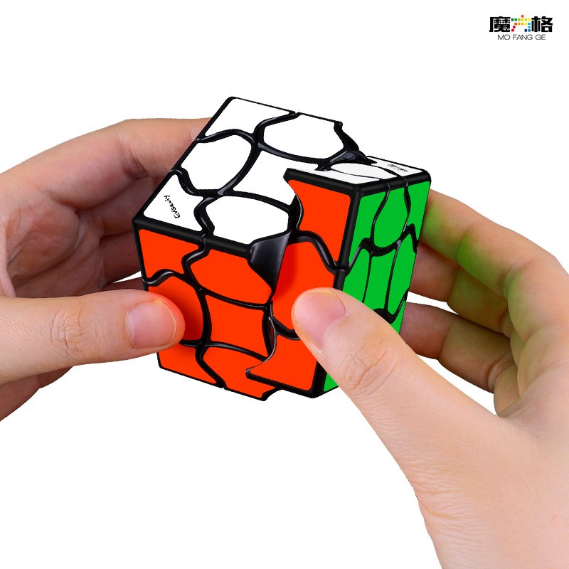 รูบิค-แปลกๆ-รูบิค-3x3-รูบิค-ของแท้-อย่างดี-rubik-3x3-qiyi-petal-3x3-black-3x3x3-magic-cube-rubix-cube-qiyi-sharkrubik