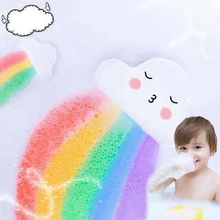 สินค้า [MOM-Mazing] Bath Bomb 1 ชิ้น Rainbow cloud บาธบอมบ์ รูปเมฆ สบู่แช่ตัว สบู่ทำสปา ราคาพิเศษ