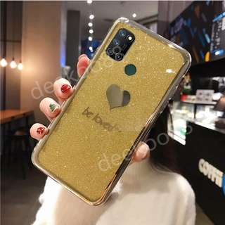 เคสโทรศัพท์ for Xiaomi Mi 10T Pro Phone Case Bling Gold Glitter Be Loved Silicone Fashion Back Cover Softcase 2020 Tebaru Casing for Mi 10T Pro เคส