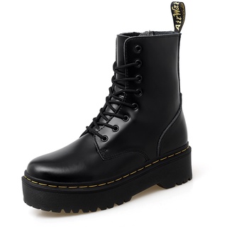 ภาพหน้าปกสินค้าDr Martens Boots Women Platform Boots For Women Men s Boots Leather  Couple Models ที่เกี่ยวข้อง