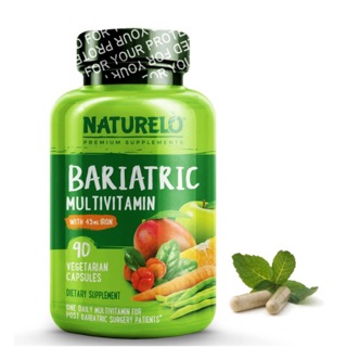 💥pre order🇺🇸 New ✨NATURELO, Bariatric Multivitamin, 90 Vegetable Capsules