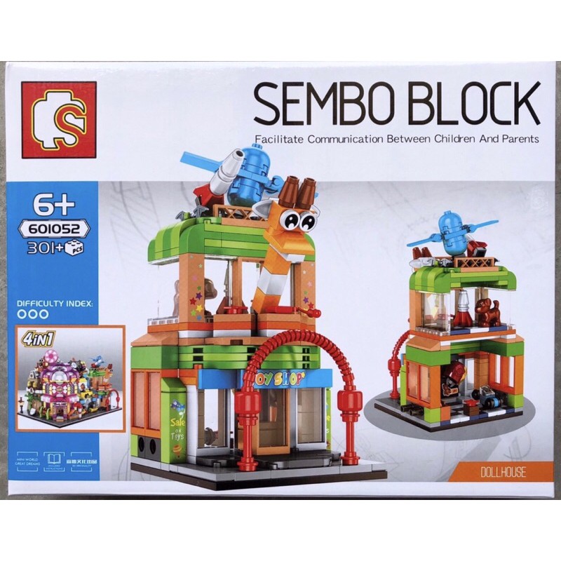 sembo-block-601052-ตัวต่อร้านค้า-ชุด-doll-house-จำนวน-301-ชิ้น-lyn