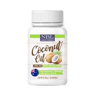 ภาพหน้าปกสินค้า✅พร้อมส่ง✅น้ำมันมะพร้าว นูโบลิค NBL coconut oil คุมหิว อิ่มนาน ขับถ่ายคล่อง บำรุงร่างกาย บำรุงผิว เล็บ ผม อร่อยทานง่าย ที่เกี่ยวข้อง