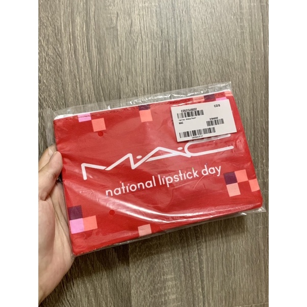 beauty-siam-แท้ทั้งร้าน-กระเป๋าเครื่องสำอางค์-mac-national-lipstick-day