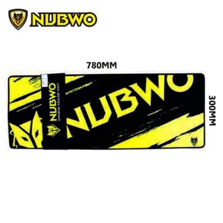 ภาพหน้าปกสินค้าNubwo แผ่นรองเมาส์ รองคีย์บอร์ด ไซต์ยาว 300x780มม. ที่เกี่ยวข้อง