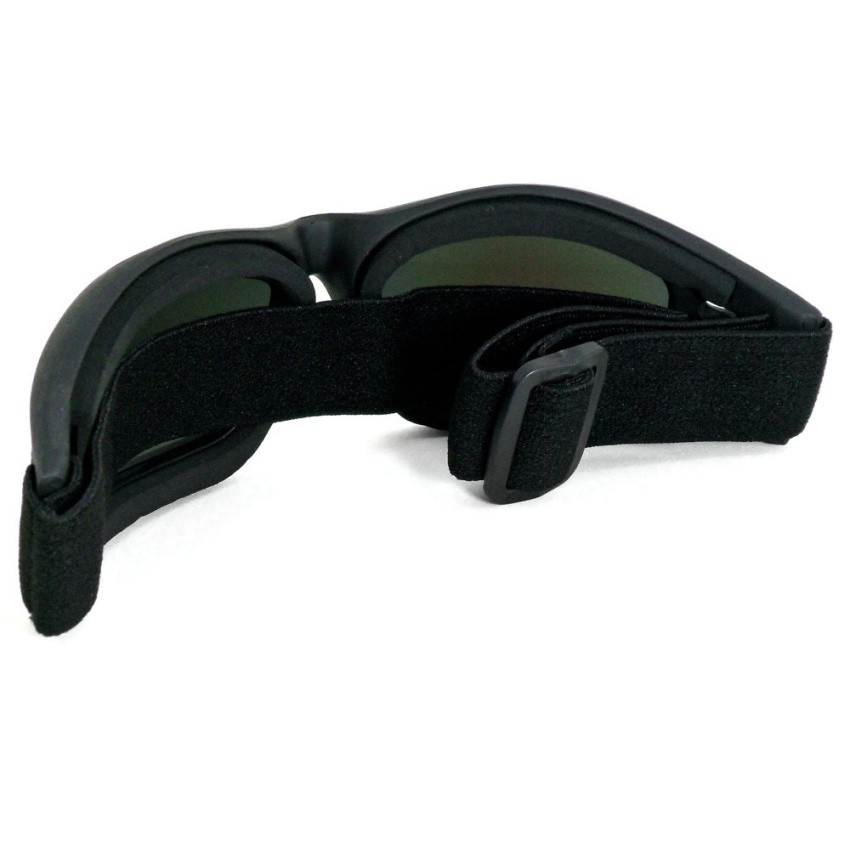 bb-gun-แว่นตานิรภัย-รุ่น-bb-23-สีดำ-เลนส์ปรอทรุ้ง-สายรัด-์newmodel