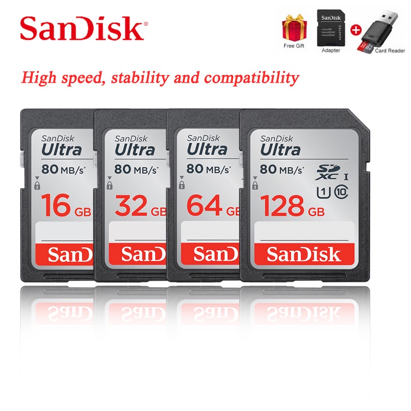 ultra-32gb-16gb-64gb-128gb-class-10-sd-card-sdhc-sdxc-memory-card-c10-uhs-i-80mb-sfor-camera-camcorder