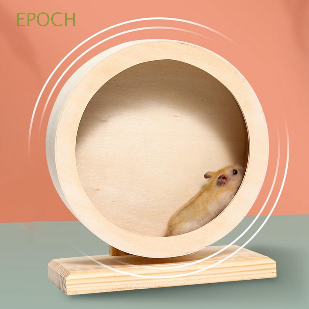 epoch-อุปกรณ์เสริมสัตว์เลี้ยงล้อไม้วิ่งอุปกรณ์ออกกําลังกายสําหรับสัตว์เลี้ยงหนูแฮมสเตอร์