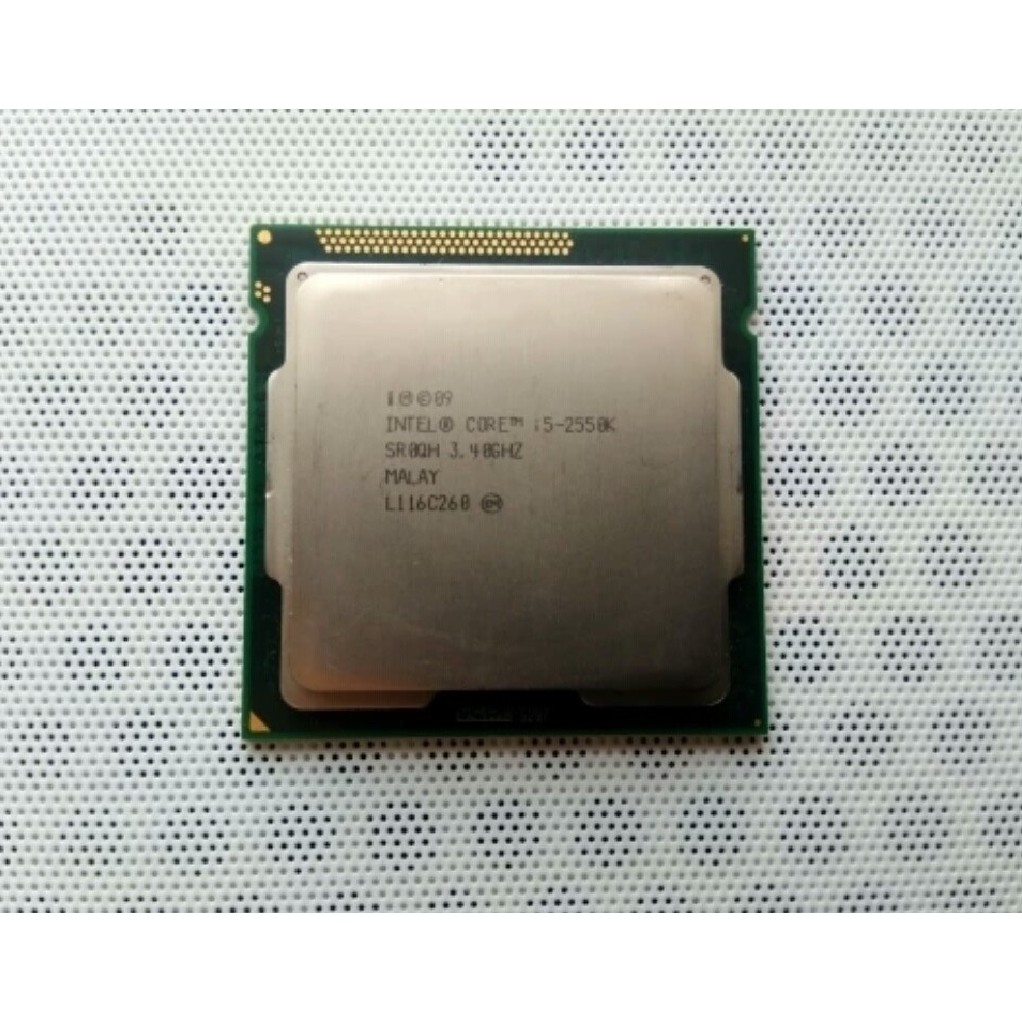 Intel Core i5-2550k/Max Turbo 3.80 GHz/4 Cores, 4 Threads | Shopee Thailand