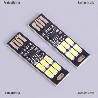 Fantastictrip โคมไฟ LED USB ขนาดเล็ก 1W สีขาว