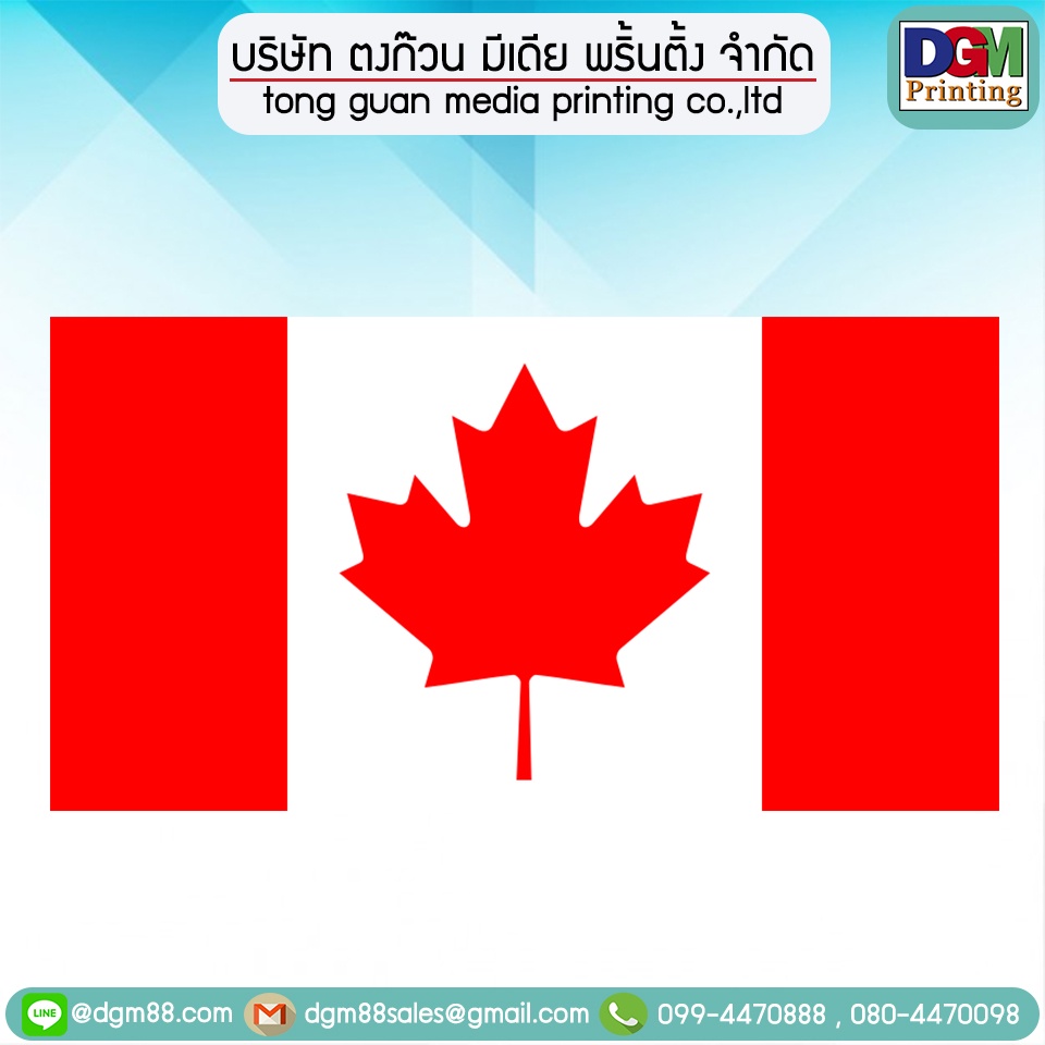 ภาพหน้าปกสินค้าธงแคนาดา ธงตกแต่ง ธงประดับ ️ ผ้าโพลีเอสเตอร์ จากร้าน lavie19910530 บน Shopee