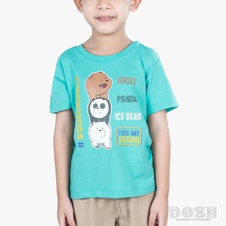 DOSH KIDS UNISEX T-SHIRTS WE BARE BEARSเสื้อยืดคอกลม แขนสั้น เด็กชาย-หญิงDBBBT5003-GR