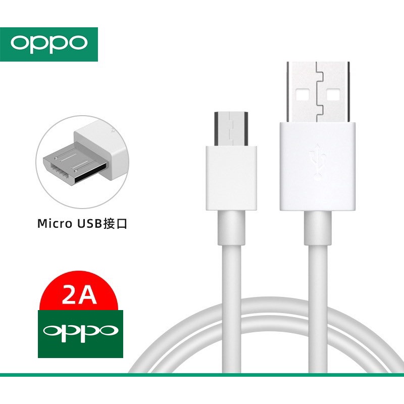 สายชาร์จ-แท้-oppo-usb-2a-สำหรับ-oppo-และมือถือรุ่นทั่วไป-ใช้ได้หมด-ของเเท้-100-ส่งจากไทย