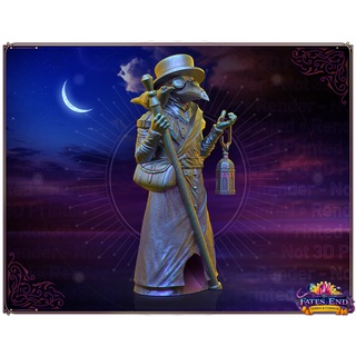 [Plastic] Fates End Dice Tower for Board Game/ Tabletop Games: Plague Doctor Tower - หอคอยถอยเต๋า