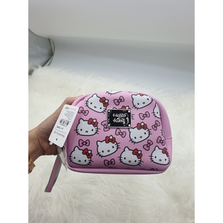 กระเป๋าดินสอ กระเป๋าเครื่องสำอางค์ คิตตี้ ลิขสิทธิ์เเท้100% KITTY Sanrio license ขนาด 15*12.5 ซม.จาก119 ลดเหลือ109บาท