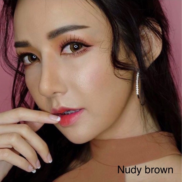 คอนแทคเลนส์-ขนาดบิ๊กอาย-brown-nudy-wink