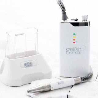 GELISH GO FILE HYBRID ELECTRIC FILE.เครื่องเจียร์เล็บ นุ่มนวล/เงียบ/มือจับไม่สั่น/มอเตอร์ไร้แรงเสียดทาน ทนทาน/ปรับระดับ