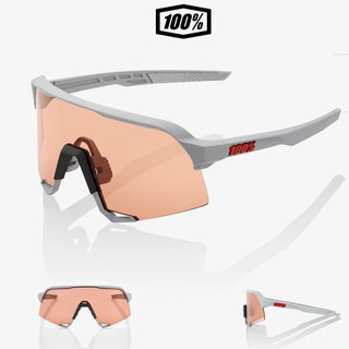 100% : S3 Soft Tact Stone Grey Hiper Coral Lens