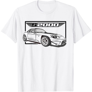 เสื้อยืด ผ้าฝ้าย พิมพ์ลายรถแข่ง No. dtf S2K AP1 AP2 JDM Roadster s2000 เสื้อยืด พิมพ์ลาย FWD Turbo Track