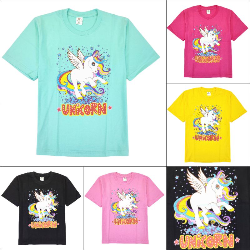 เสื้อยืดเด็ก-ยูนิคอร์น-unicorn-ราคาถูก-คุณภาพดี-ส่งเร็ว