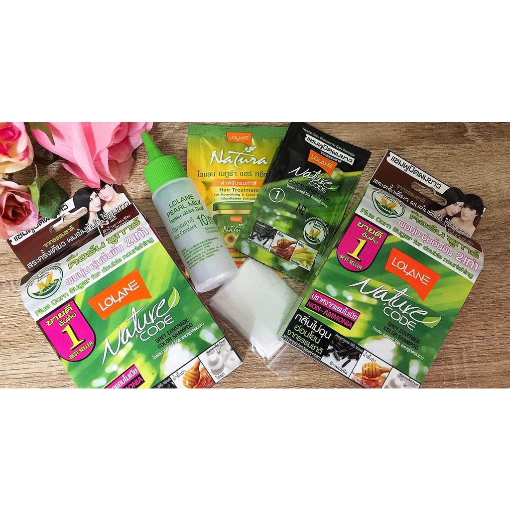 แชมพู-ปิดผมขาว-โลแลน-เนเจอร์โค้ด-แชมพู-n5-สีน้าตาลประกายแดง-lolane-nature-code-shampoo