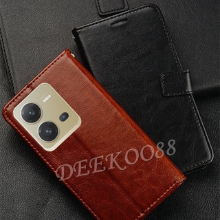 2022 New เคสโทรศัพท์ VIVO V25 V25e Y35 Y16 Y22 Y22s Y77 Y02S 4G 5G Phone Case Upscale Flip Wallet PU Leather Full Protect Casing Stand Holder เคส VivoY35 VivoY16 VivoY22 VivoV25 Protection Case