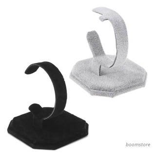 Boom Velvet C Type การออกแบบเครื่องประดับสร้อยข้อมือกําไลข้อมือนาฬิกาชั้นวางแสดงขาตั้งใหม่