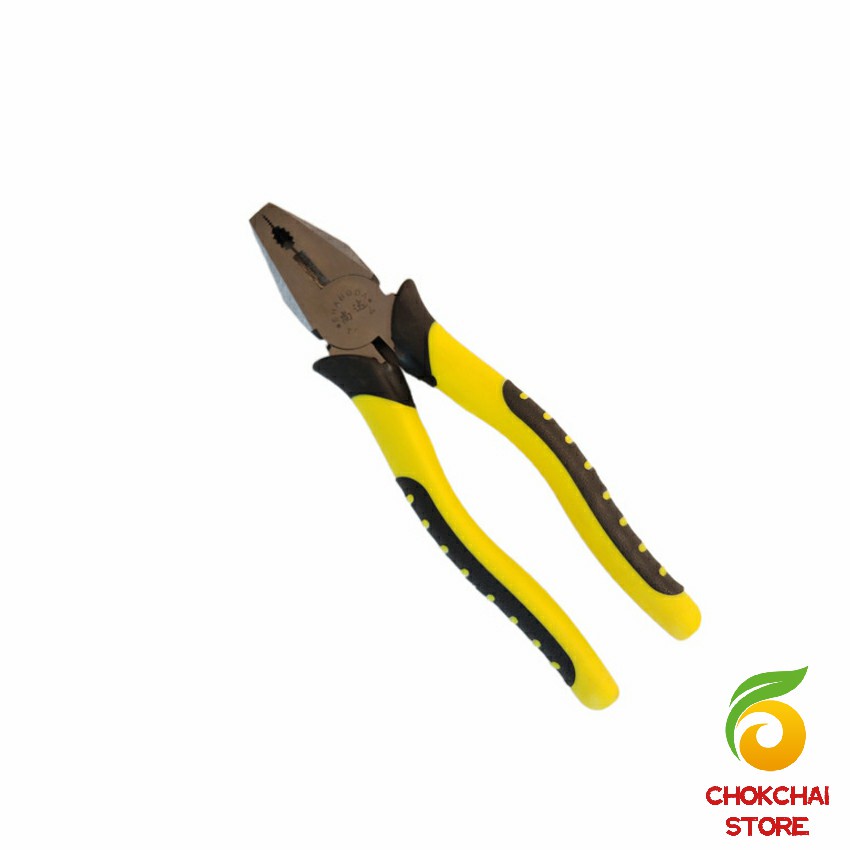 chokchaistore-คีบตัดลวด-8-นิ้ว-คีมปอกสายไฟอเนกประสงค์สำหรับตัดและดึงสายไฟ-wire-cutters