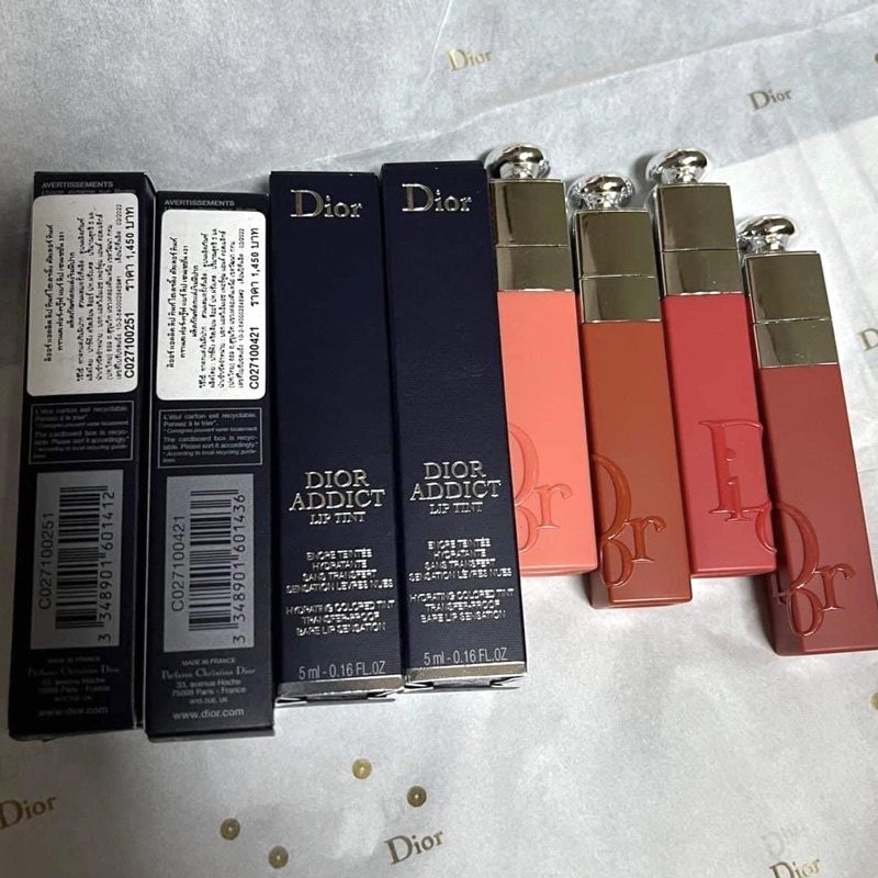 ฉลากไทย-dior-addict-lip-tint-hydrating-no-transfer-lip-tattoo-รุ่นใหม่