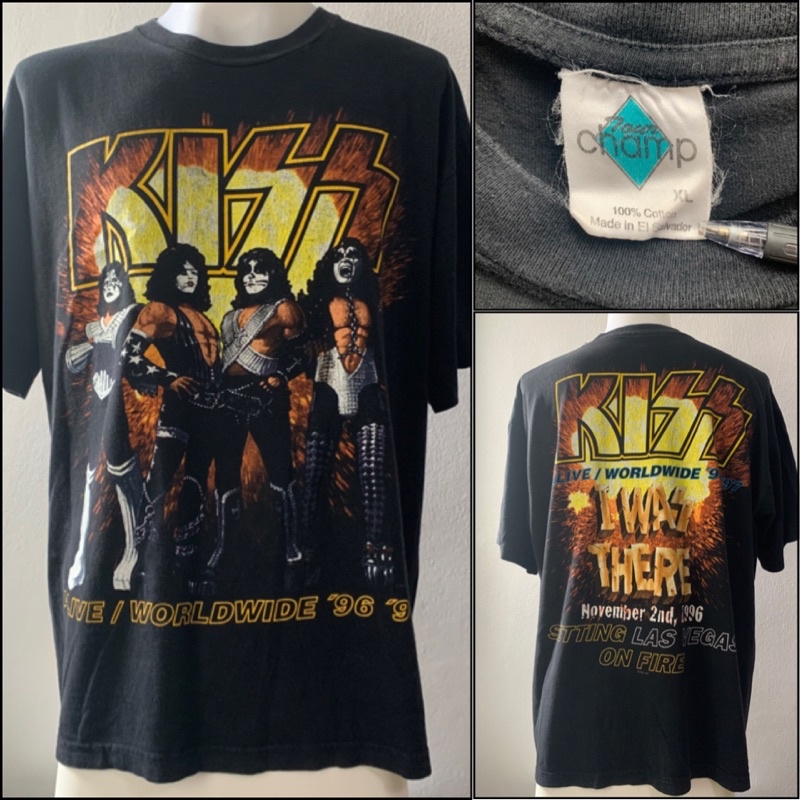 KISS VINTAGE 1996 SIZE ： Tシャツ | challengesnews.com