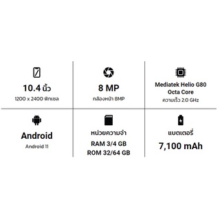 ภาพขนาดย่อของภาพหน้าปกสินค้าRealme Pad LTE  WiFi ประกันศูนยไทย Mediatek Helio G80 10.4นิ้ว ผ่อนชำระ 0% 10 เดือน SixteenPhone จากร้าน oasismobilembk บน Shopee
