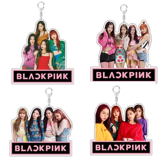 สินค้า blackpink พวงกุญแจ Lisa KPOP โดยรอบ สดขนาดเล็ก อะคริลิค กระเป๋านักเรียน จี้ พวงกุญแจ จี้ คอนเสิร์ต