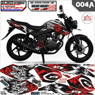 สติกเกอร์ ลายหมาป่า กันรอยขีดข่วน สําหรับ HONDA CB VERZA 150 2023