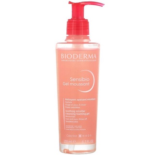 Bioderma, Sensibio, Soothing Micellar Cleansing Foaming Gel, 6.7 fl oz (200 ml)